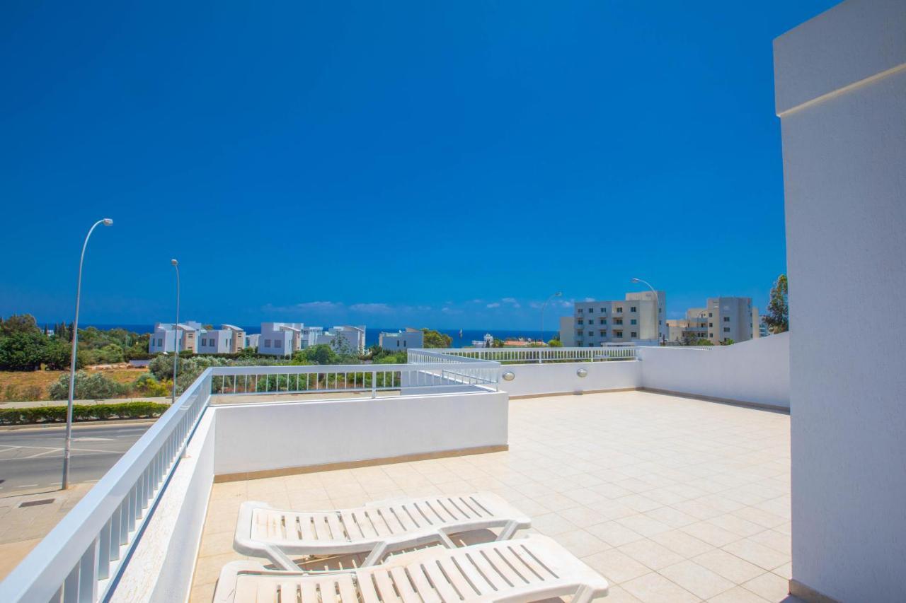 Panayia Sea View Apts โปรทาราส ภายนอก รูปภาพ