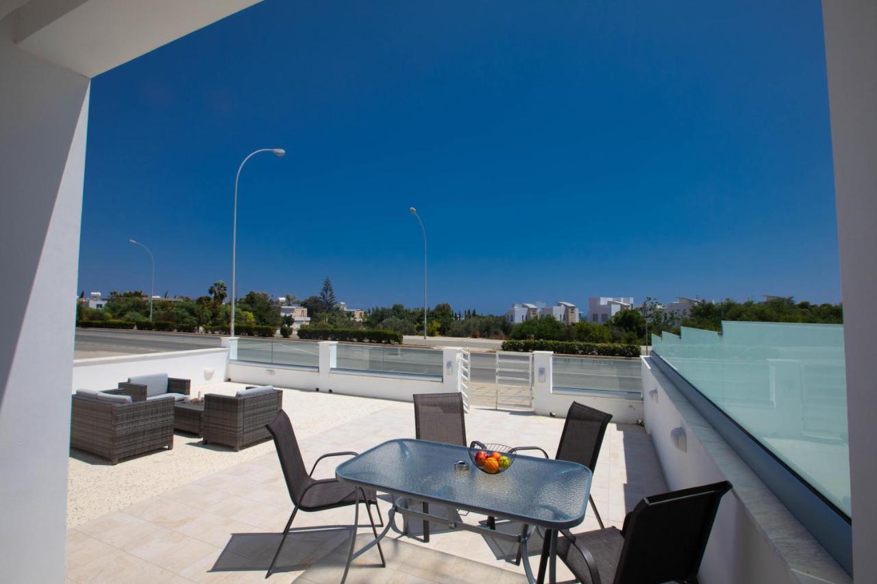 Panayia Sea View Apts โปรทาราส ภายนอก รูปภาพ