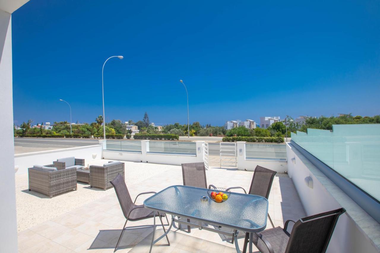Panayia Sea View Apts โปรทาราส ภายนอก รูปภาพ