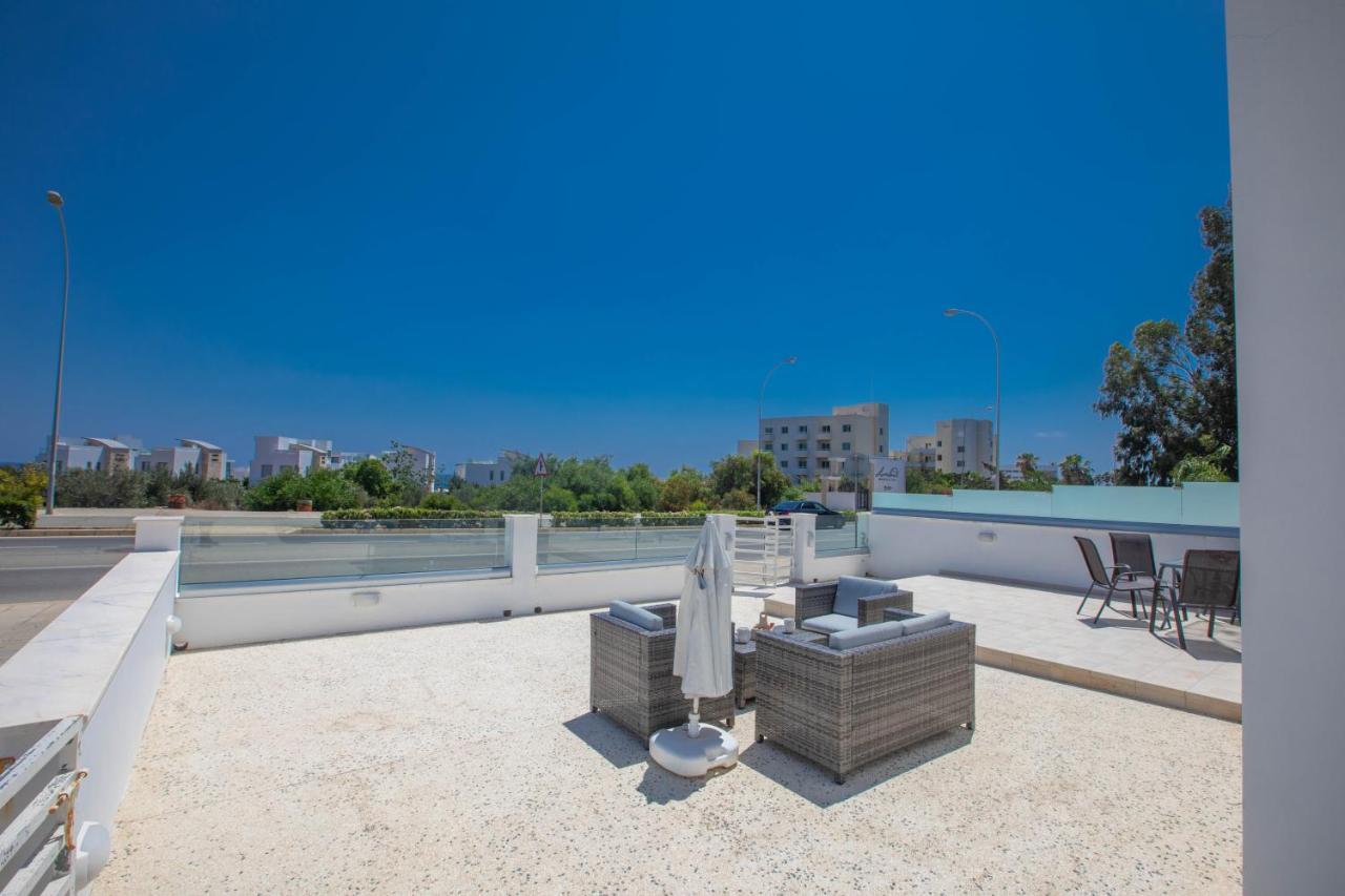 Panayia Sea View Apts โปรทาราส ภายนอก รูปภาพ